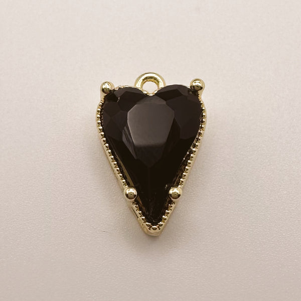 Black Heart Charm