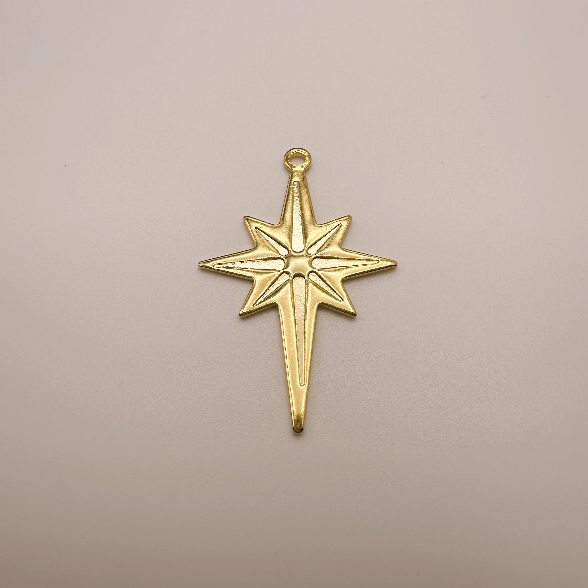 Large North Star Charm