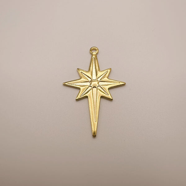 Large North Star Charm