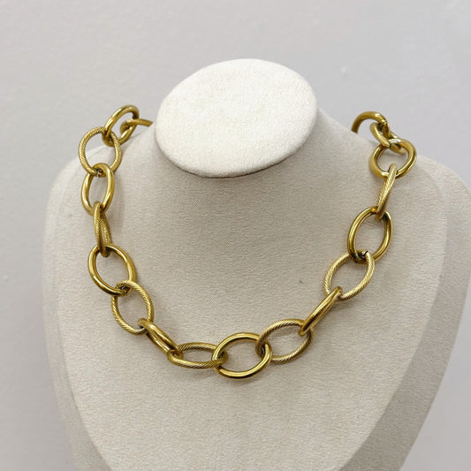 Chunky Oval Necklace Base