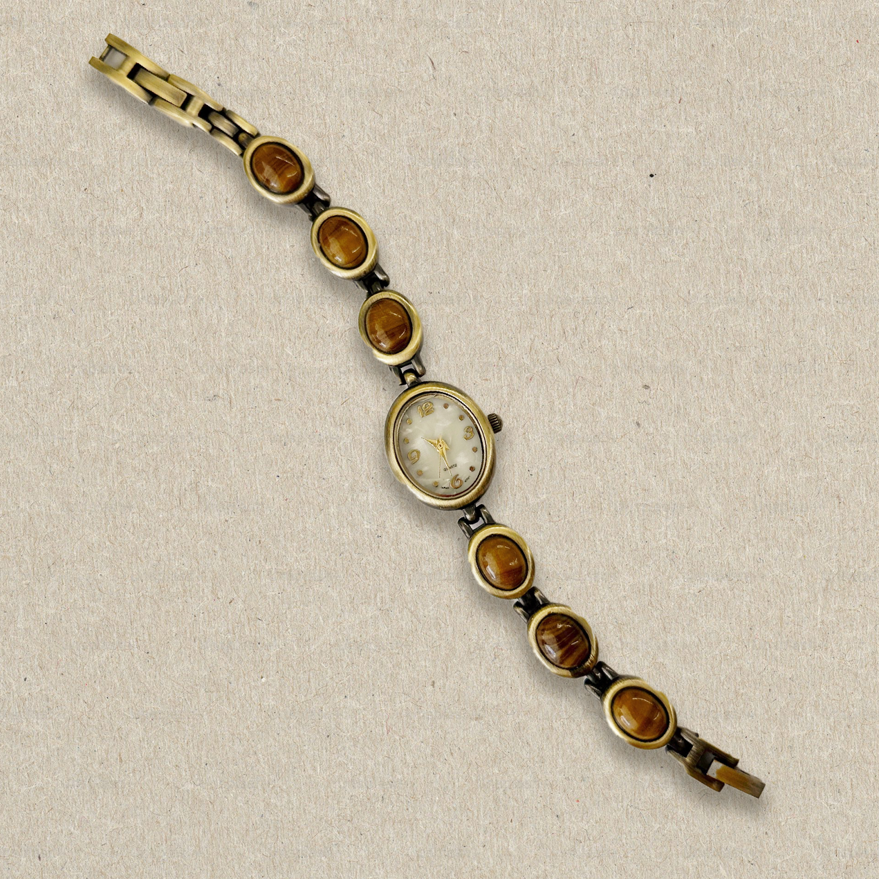 Tigers Eye Vintage Watch