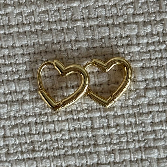 Dainty Heart Earrings Base