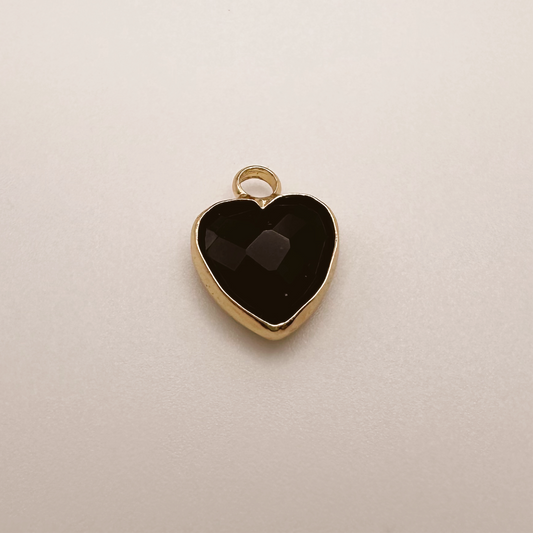 Black Heart Charm