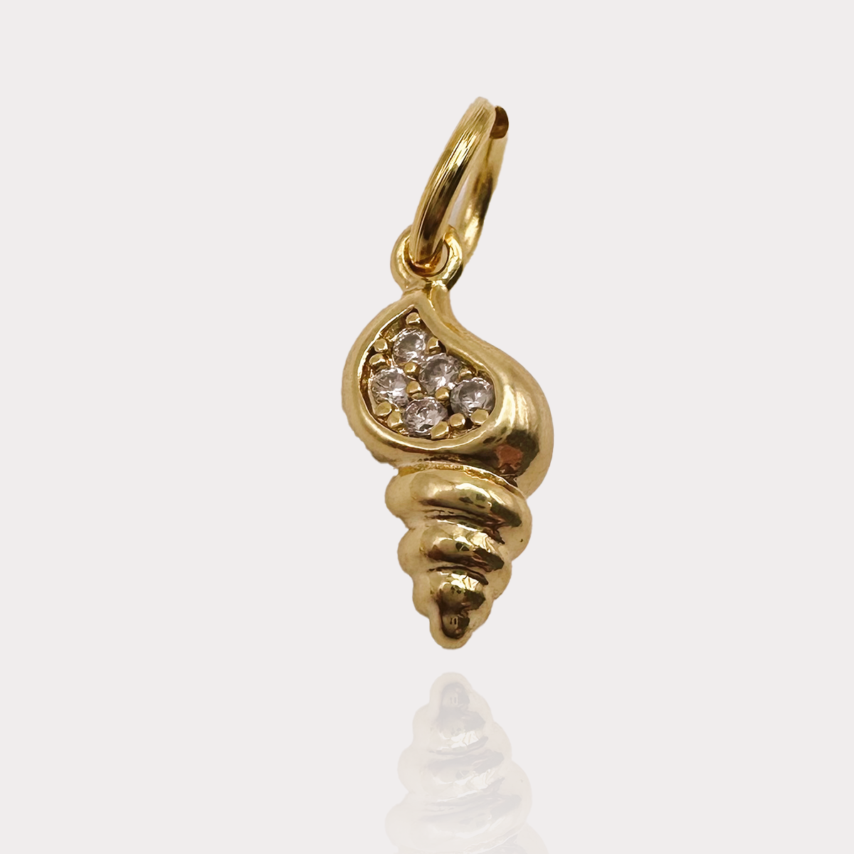 Dainty Conch Shell Charm