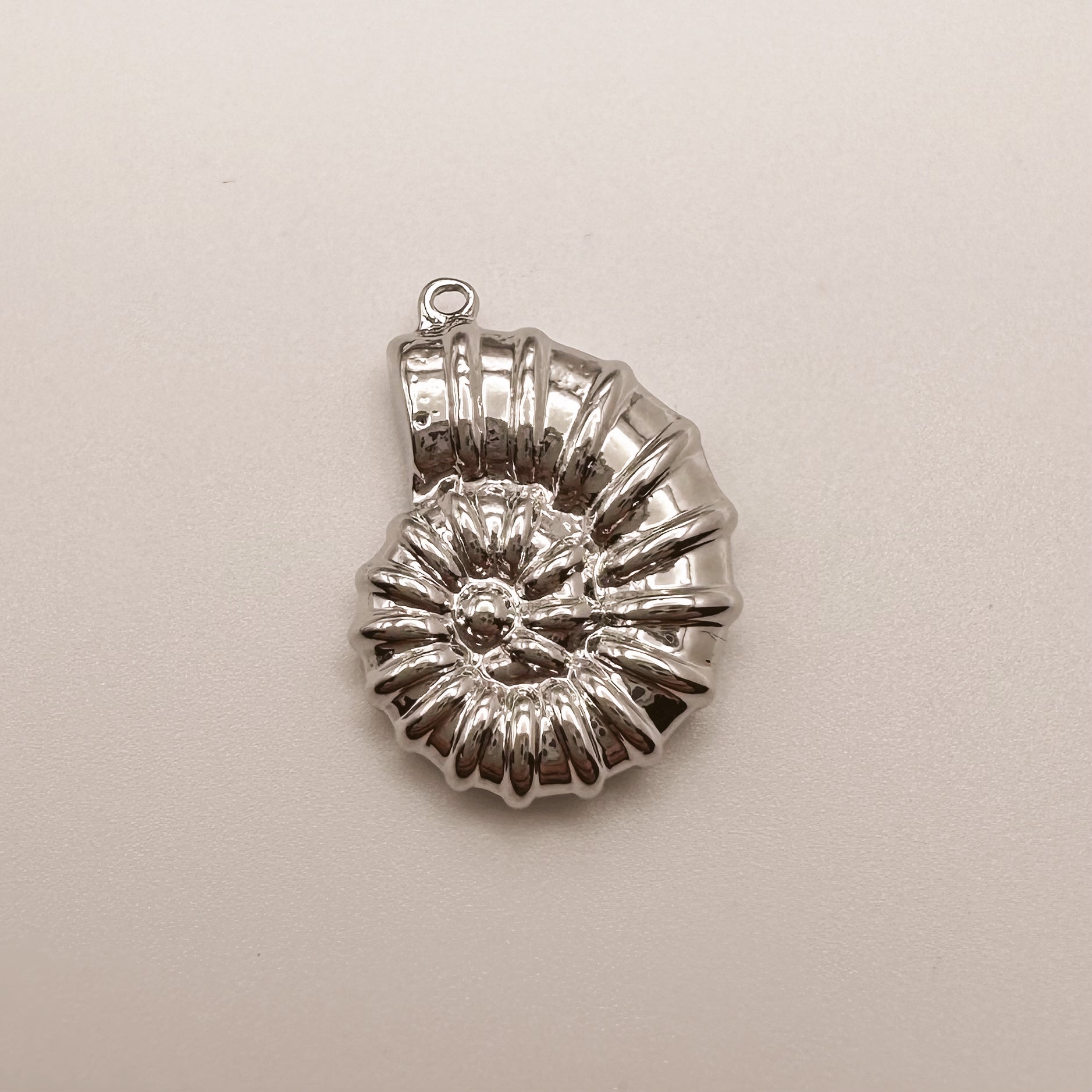 Silver Shell Charm