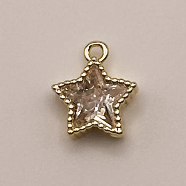 Crystal Star Charm