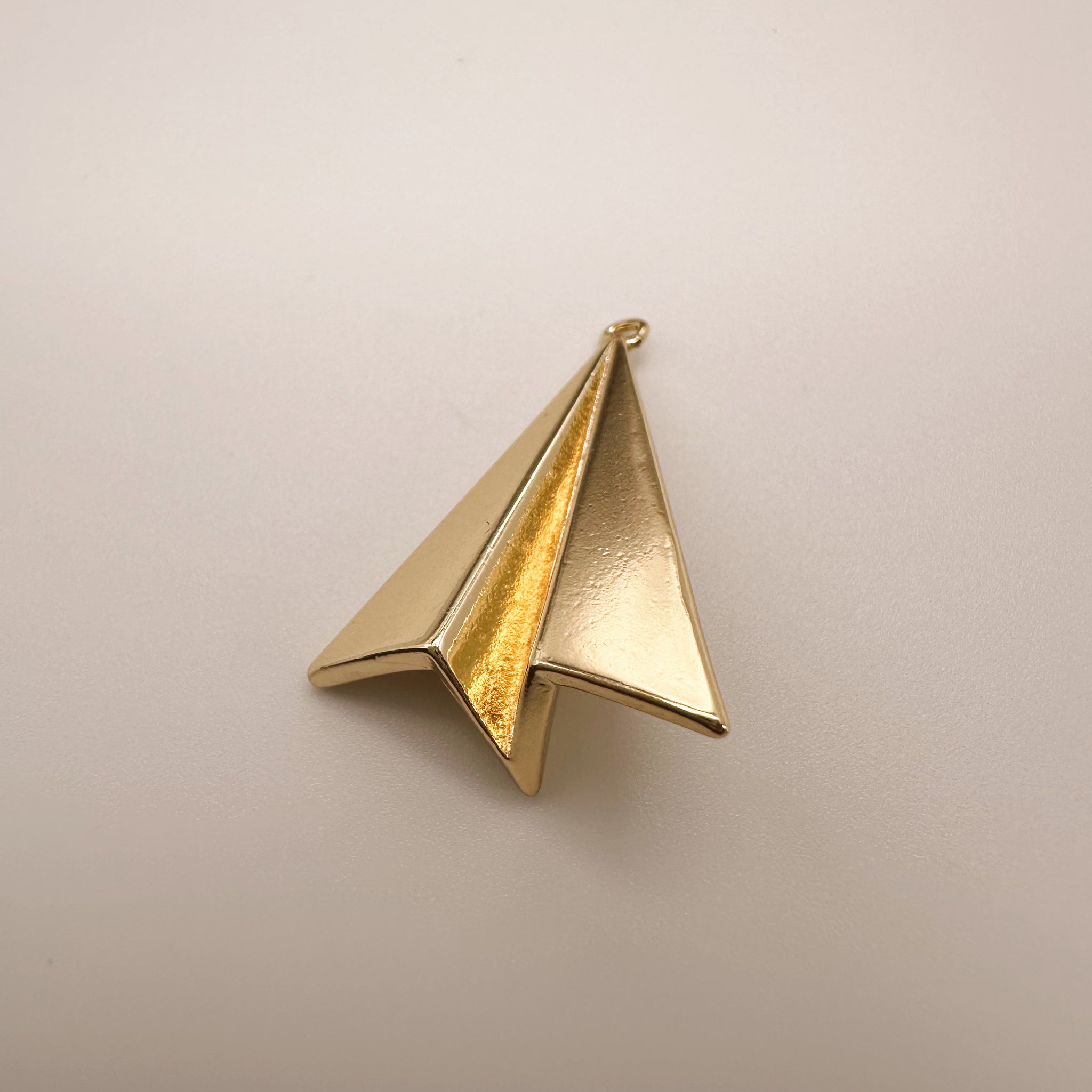 Paper Airplane Charm