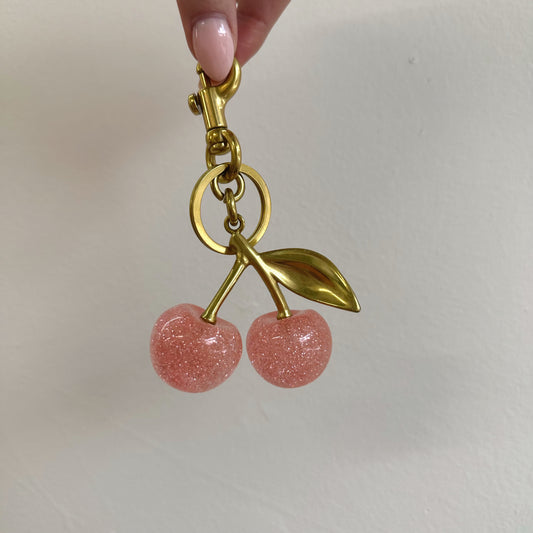 Pink Cherry Charm