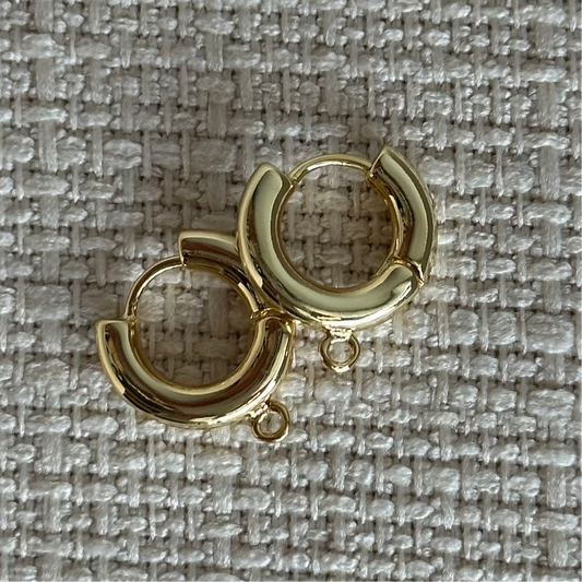 Small Gold Earrings Base