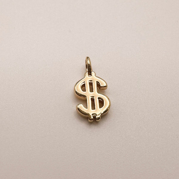 Dollar Sign Charm