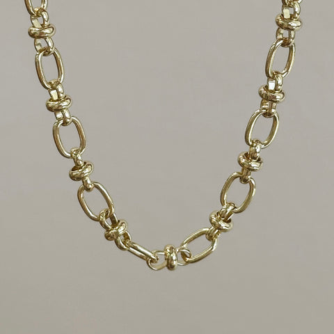 Gold Filled Oval Necklace Base