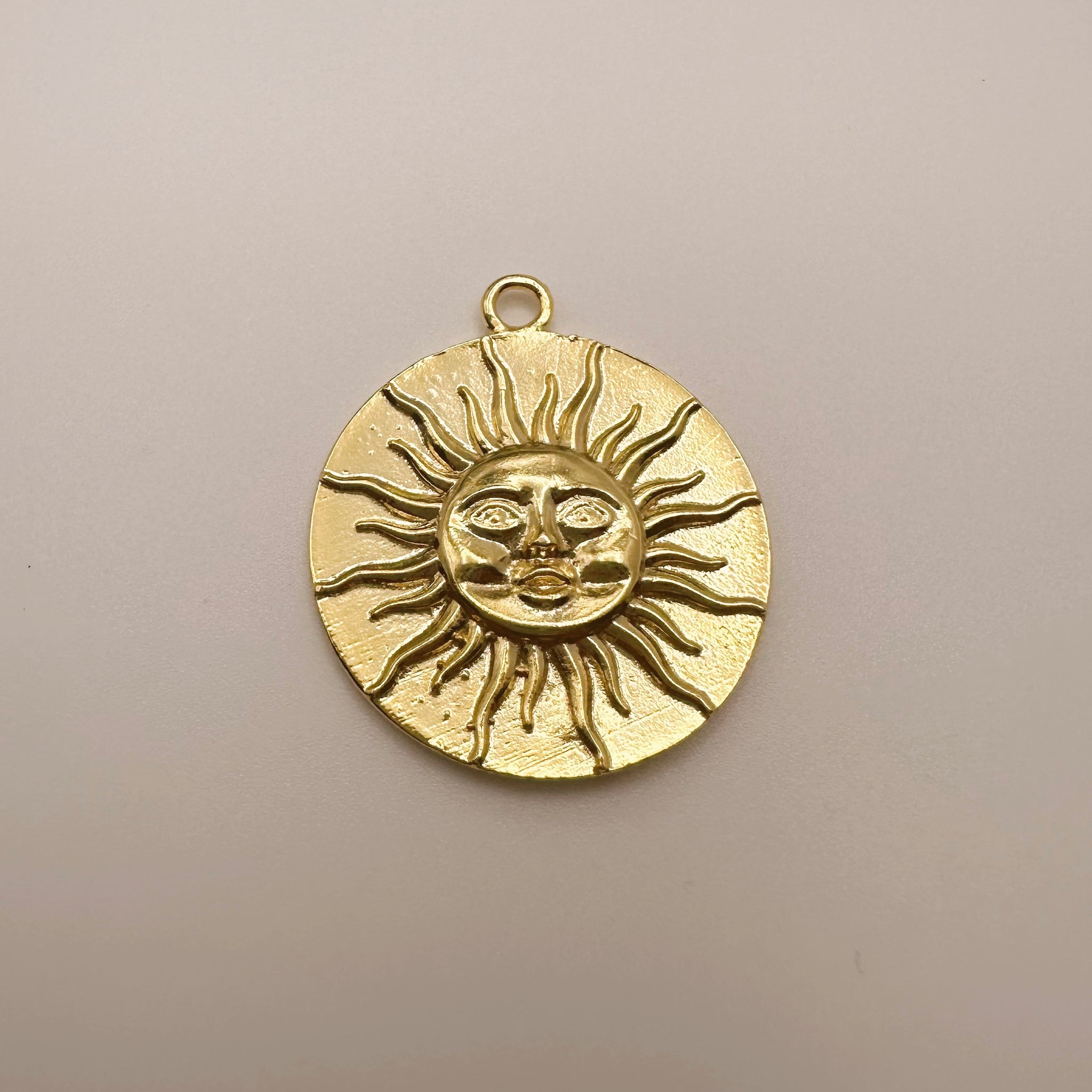 Sun Coin Charm