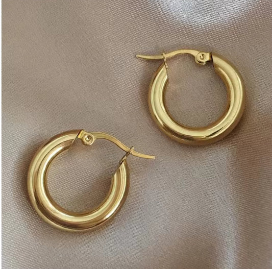 Gold Hoop Earrings