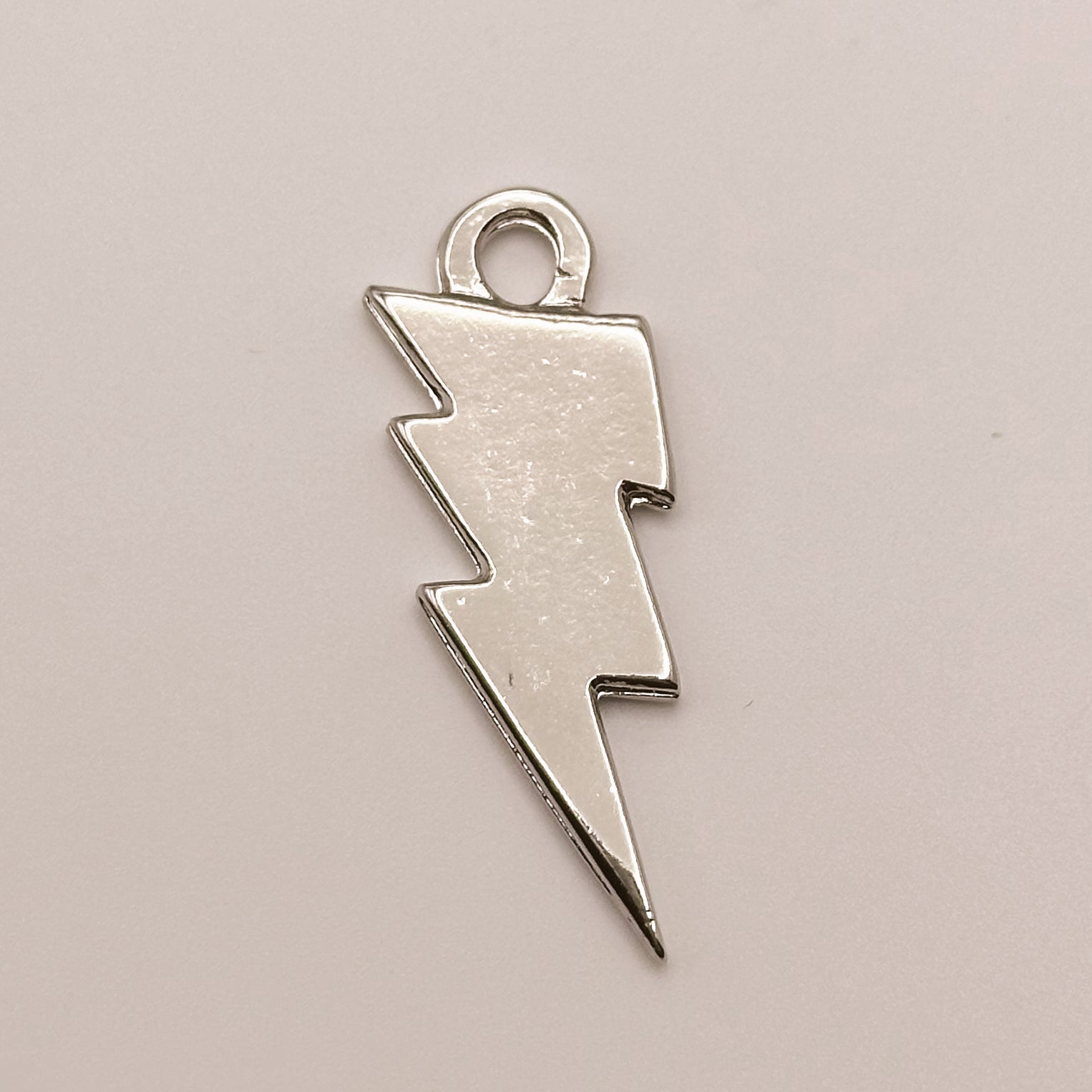 Silver Large Lighting Charm