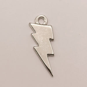 Silver Large Lighting Charm