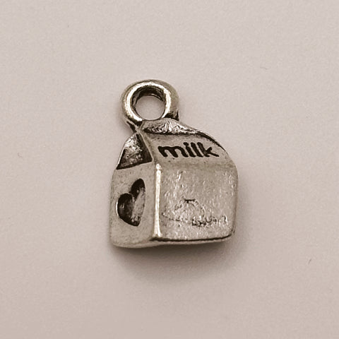 Silver Milk Charm