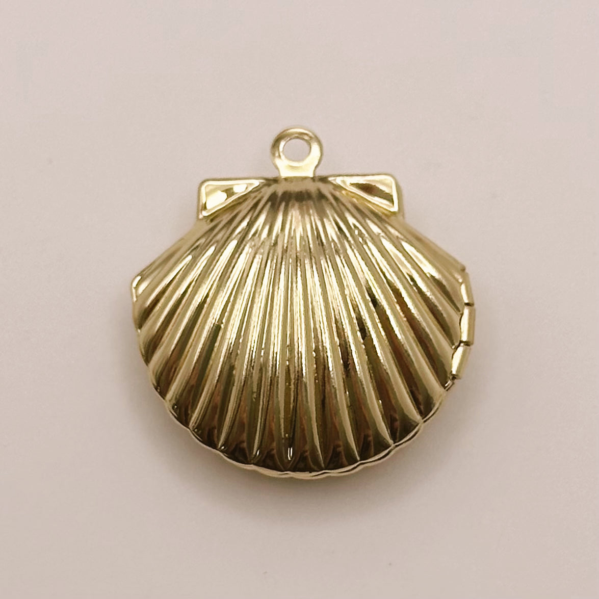 Shell Locket Charm