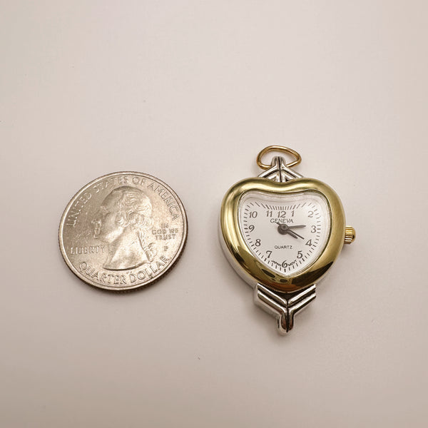 Heart Clock Charm