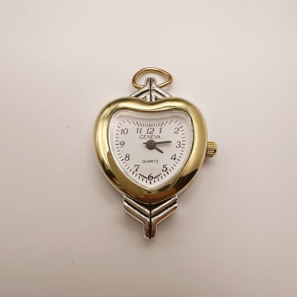 Heart Clock Charm