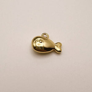 Tiny Whale Charm