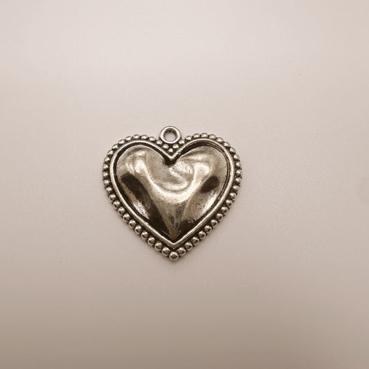 Silver Heart Charm