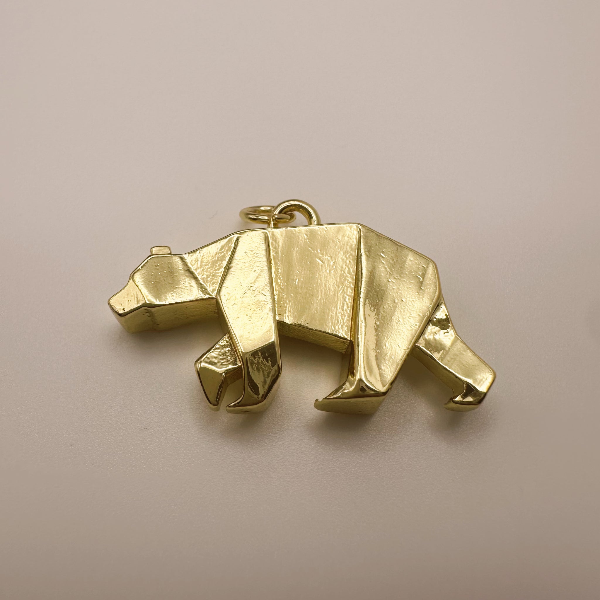 Origami Bear Charm