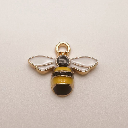 Enamel Bee Charm