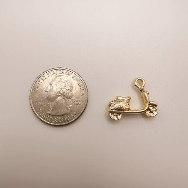 Vespa Scooter Charm