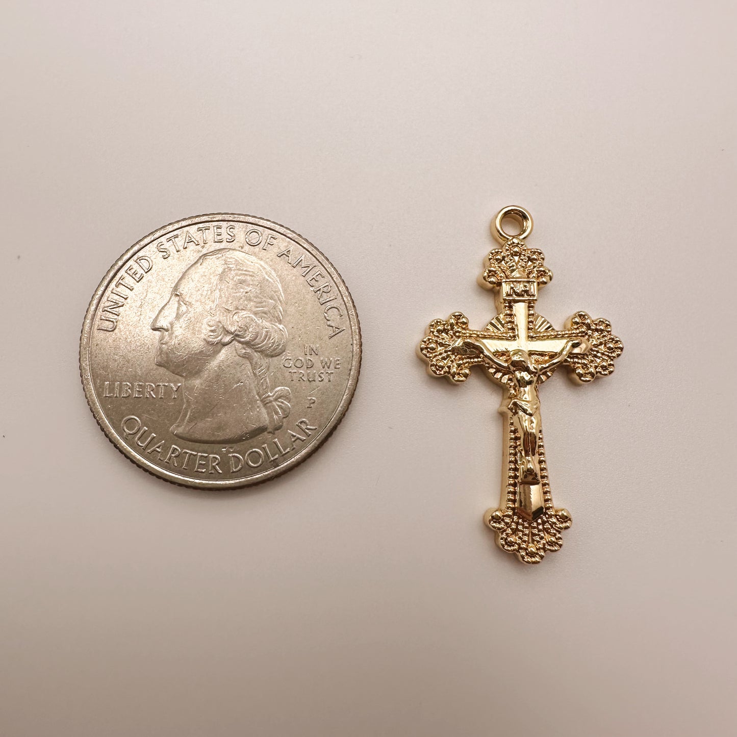 Vintage Cross Charm