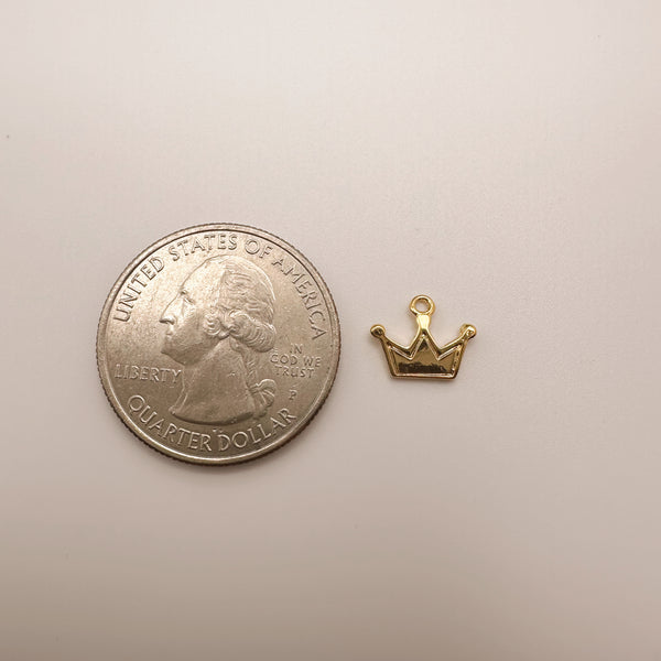 Tiny Crown Charm