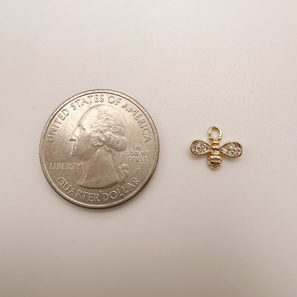 Tiny Bee Charm