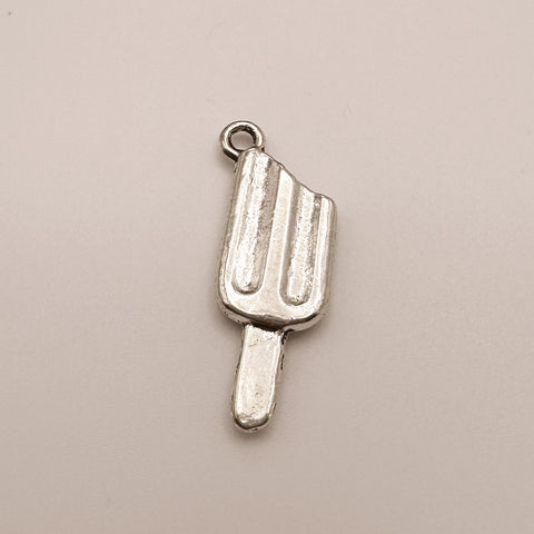 Silver Popsicle Charm