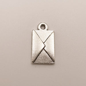 Silver Envelope Charm