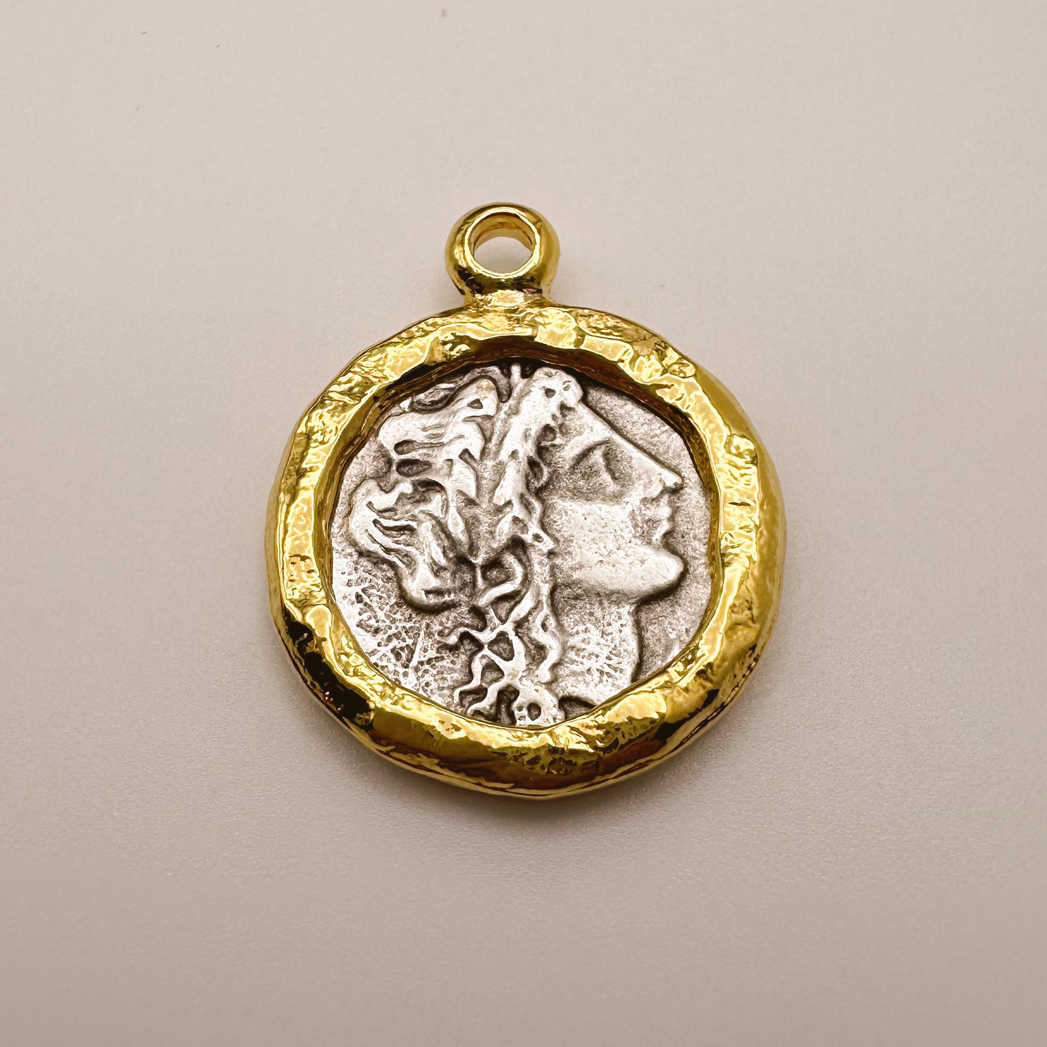 Antique Coin Charm