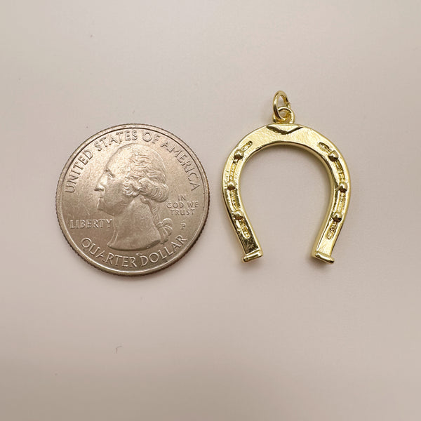 Large Horseshoe Charm