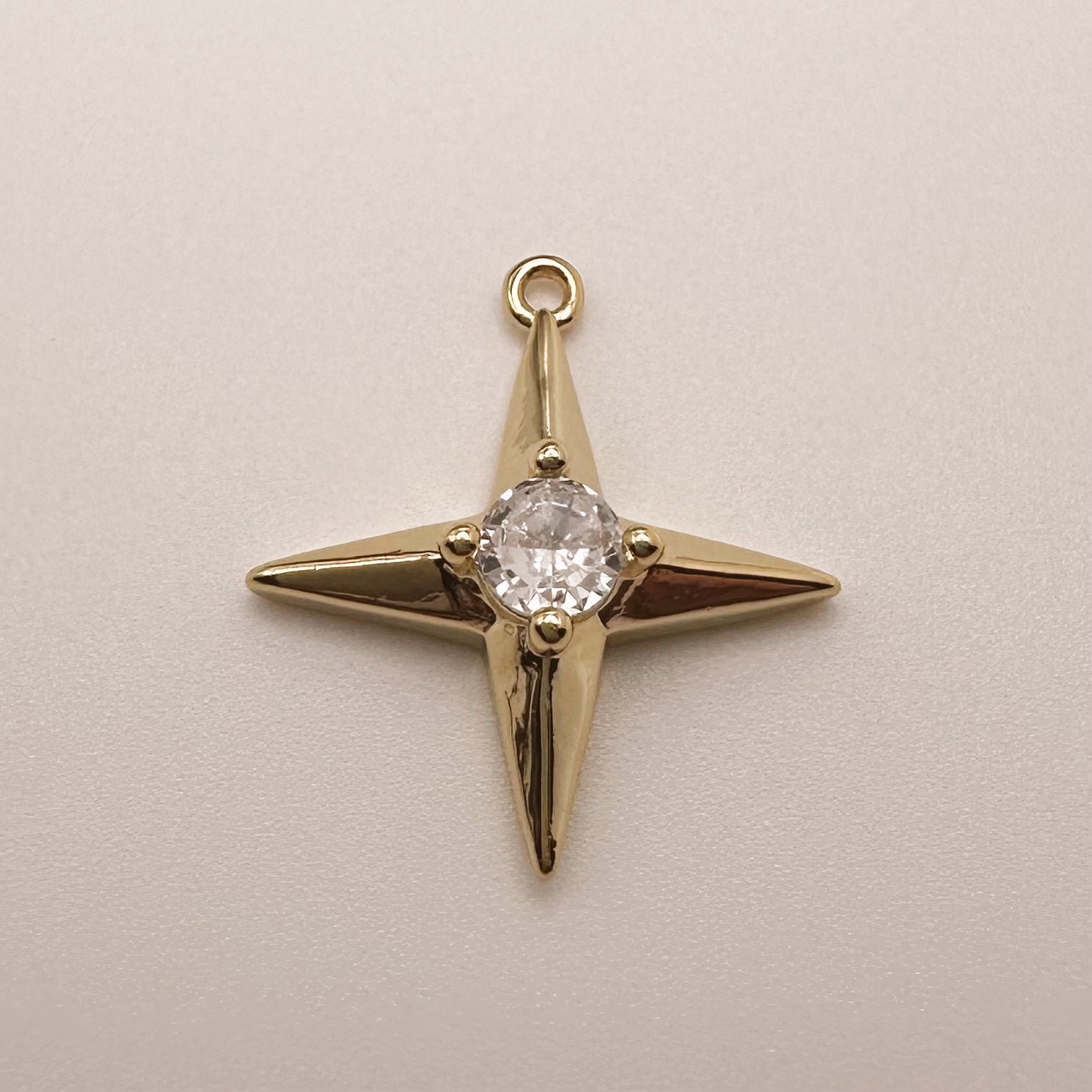 Crystal Star Charm