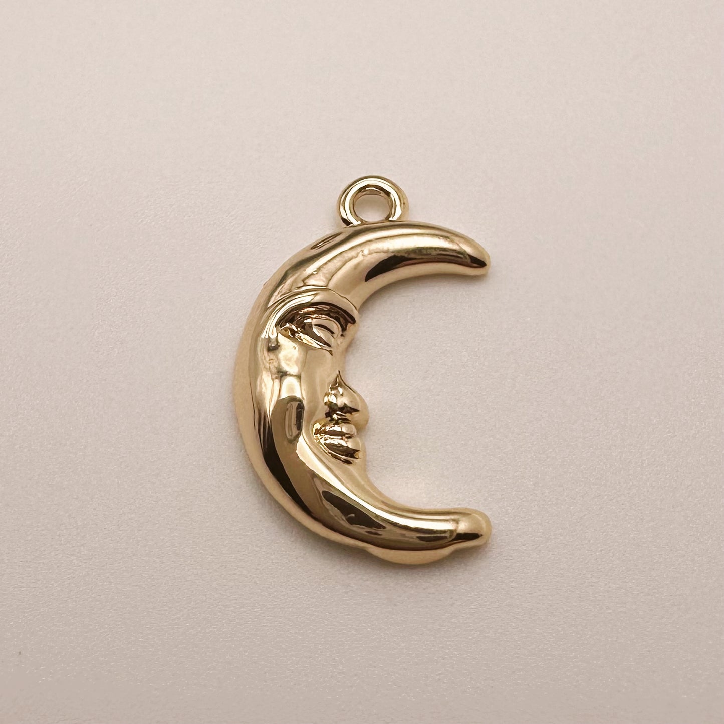 Moon Face Charm