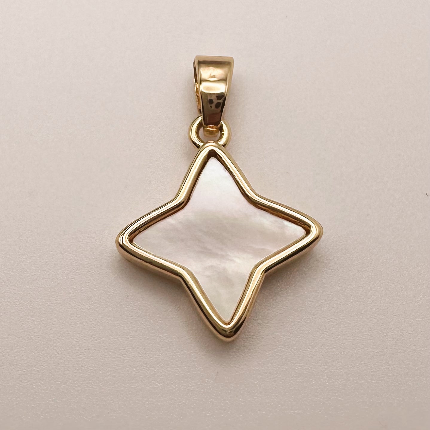 Pearl Star Charm