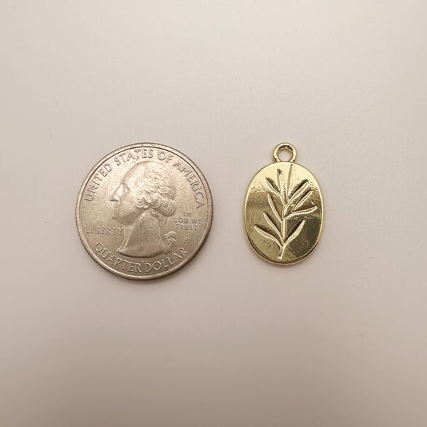 Plant Coin Charm