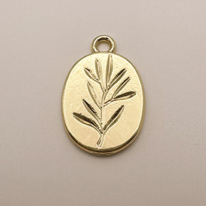 Plant Coin Charm