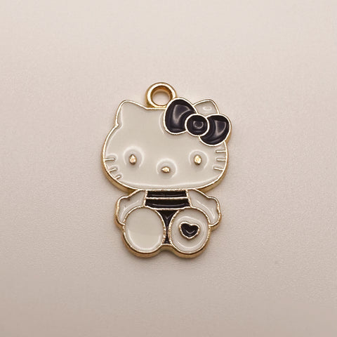 Purple Hello Kitty Charm