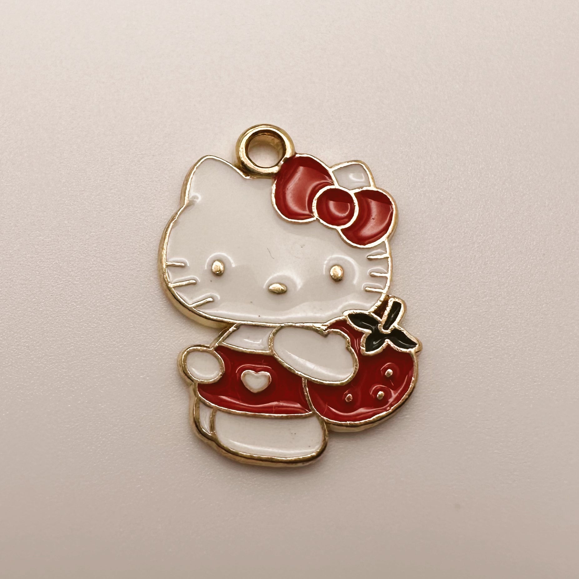 Red Hello Kitty Charm