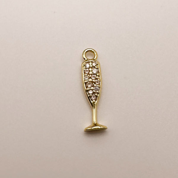 Dainty Champagne Charm