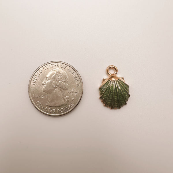 Green Shell Charm