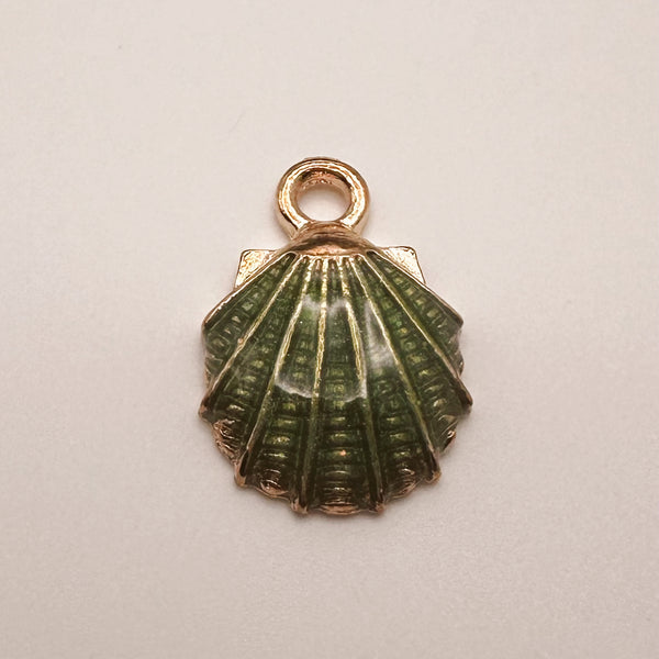 Green Shell Charm