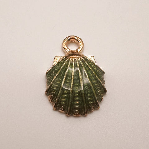 Green Shell Charm