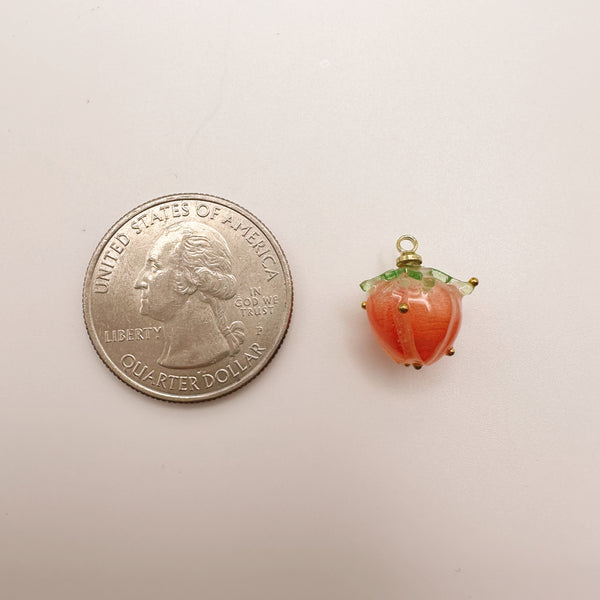 Red Strawberry Charm