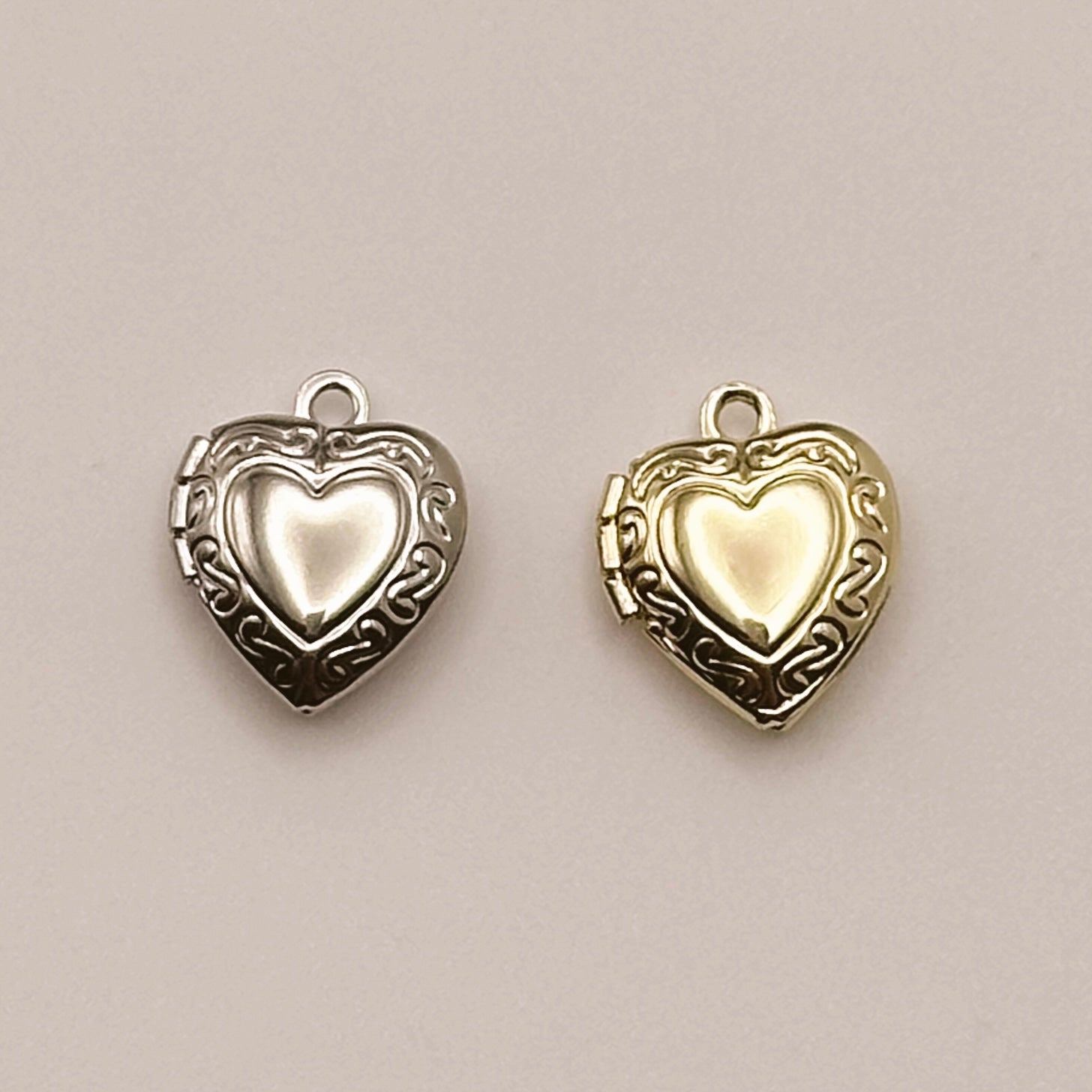 Dainty Heart Locket Charm