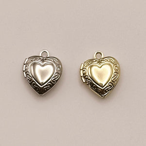 Dainty Heart Locket Charm