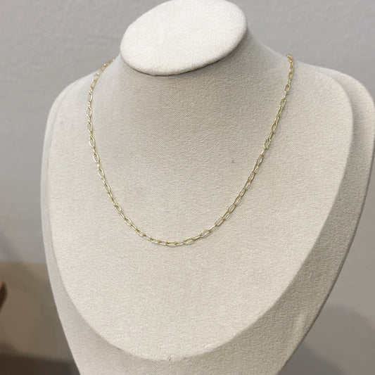 Dainty Oval Necklace Base